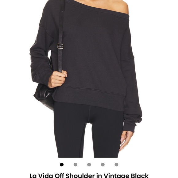 Spiritual gangster la vida off shoulder sweatshirt size S - Picture 4 of 4